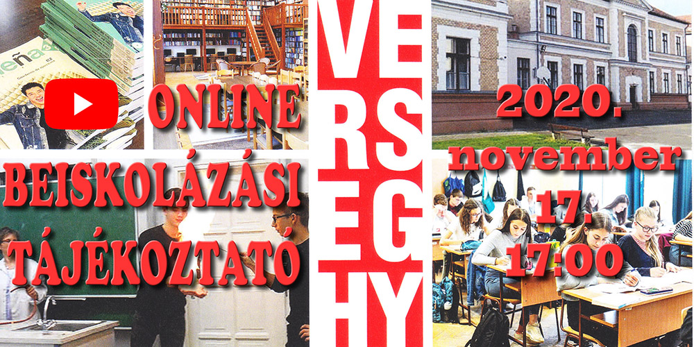 Online beiskolázási tájékoztató