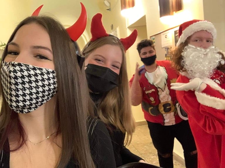 Mikulás járt az iskolánkban